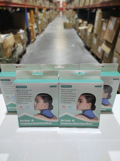 Almohadilla de gel reutilizable para cuello frío y calor - Imagen 11