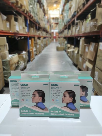 Almohadilla de gel reutilizable para cuello frío y calor - Imagen 12